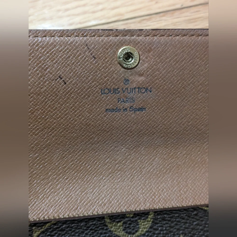 VINTAGE 1997 LOUIS VUITTON MONOGRAM LONG WALLET - Picture 12 of 14